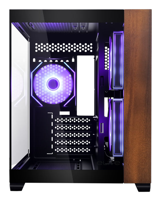 EAN 4719512160817 - Cooler Master Elite 481 Wood Mini Tower Negro imagen 3