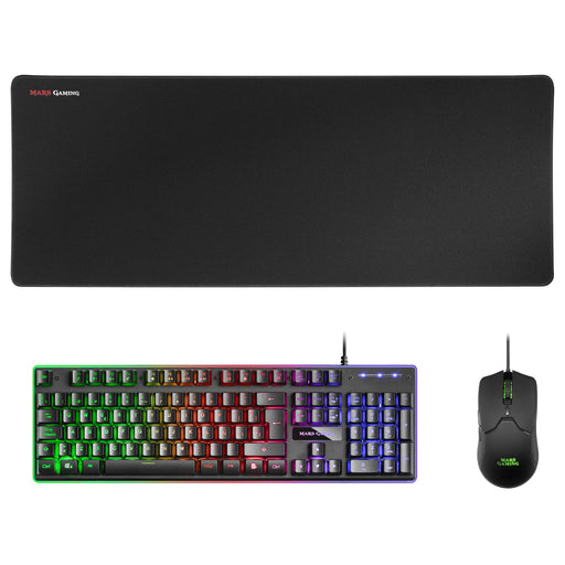 EAN 4710562759006 - Mars Gaming MCPXBES teclado Ratón incluido Juego USB Español imagen 1