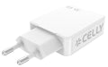 EAN 8021735220916 - Celly SLIMTC2C65WWH cargador de dispositivo móvil Portátil, Smartphone, Tableta Blanco Corriente alterna  imagen 3