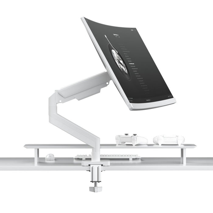 EAN 8716309135436 - Gembird MA-DA1-04-W soporte para monitor 81,3 cm (32") Escritorio Blanco imagen 9