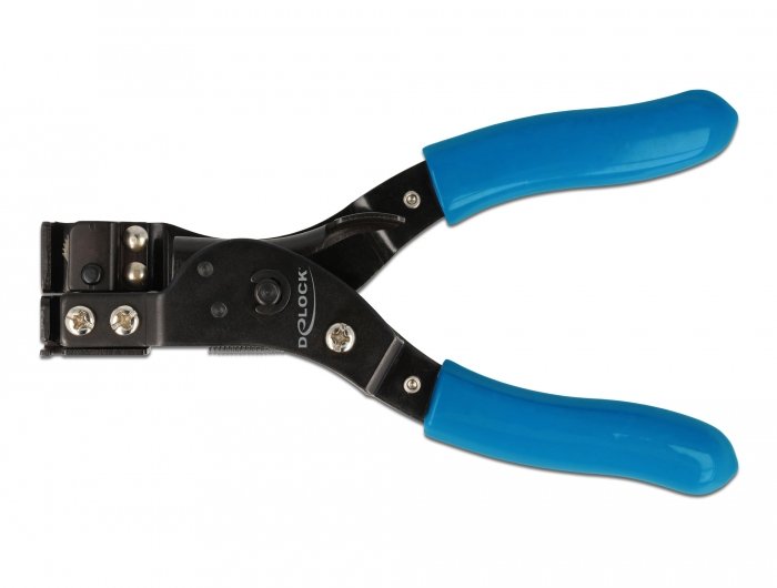 EAN 4043619868285 - DeLOCK 86828 herramienta para tensionar cables Herramienta tensora manual Negro, Azul Metal, Plástico imagen 1