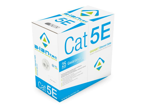 EAN 5901738551480 - Alantec KIU5LINKA305 cable de red Blanco 305 m Cat5e U/UTP (UTP) imagen 1