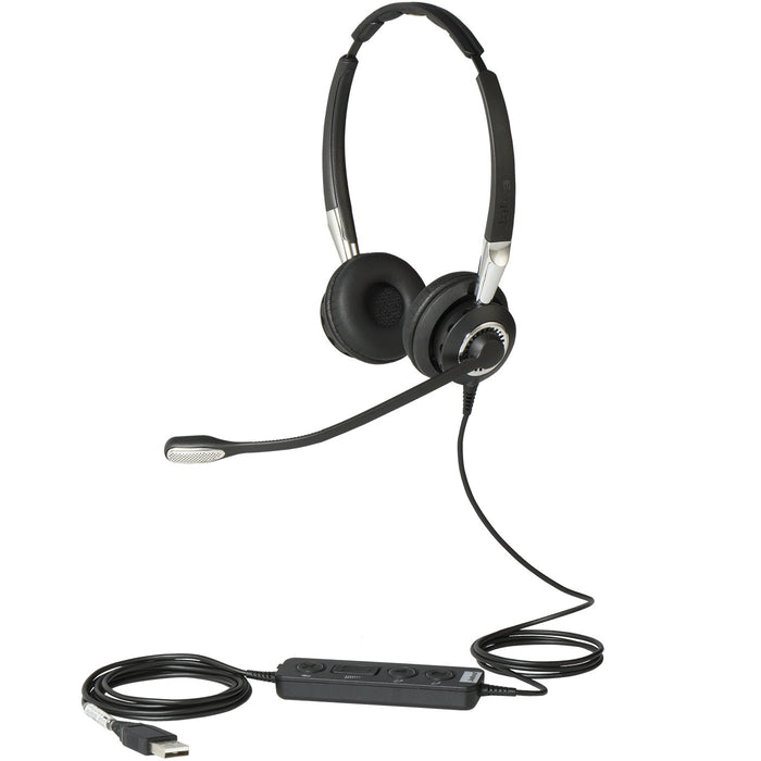 EAN 0706487015703 - Jabra BIZ 2400 II Auriculares Alámbrico Diadema Oficina/Centro de llamadas Negro, Plata imagen 1