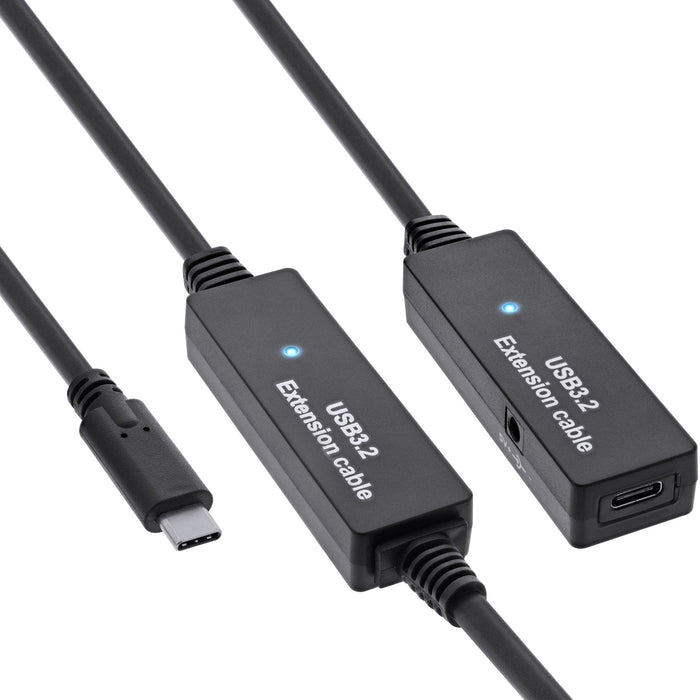 EAN 4043718315024 - InLine 35655C cable USB USB 3.2 Gen 1 (3.1 Gen 1) 10 m USB C 5 Gbit/s Negro imagen 1