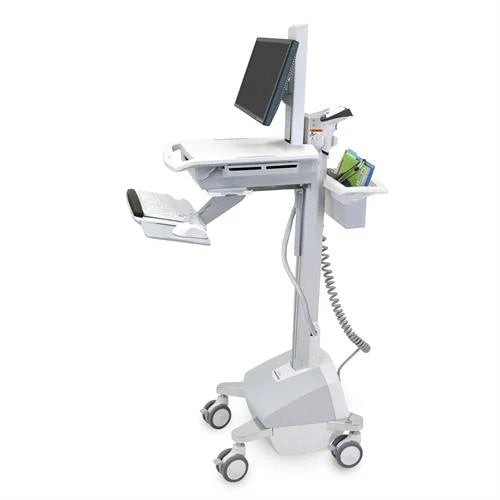 EAN 698833022964 - Ergotron StyleView EMR Cart with LCD Pivot, LiFe Powered, EU Aluminio, Gris, Blanco Panel plano Carro mult imagen 1