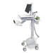 EAN 698833022964 - Ergotron StyleView EMR Cart with LCD Pivot, LiFe Powered, EU Aluminio, Gris, Blanco Panel plano Carro mult imagen 1