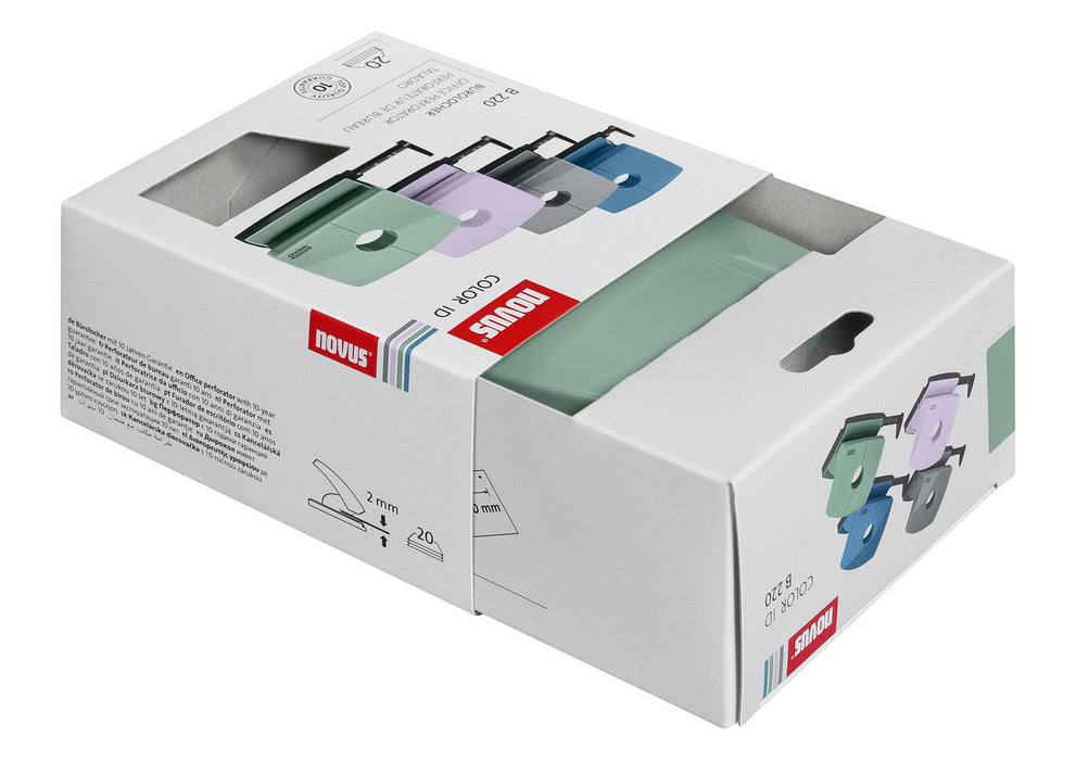 EAN 4009729079041 - Novus 025-0653 perforador de papel 20 hojas Verde imagen 8