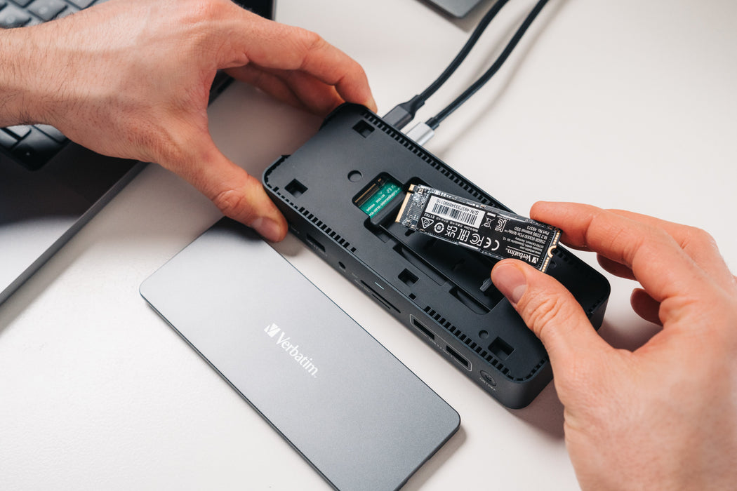 EAN 0023942321743 - Verbatim CDS-15SSD Alámbrico USB 3.2 Gen 1 (3.1 Gen 1) Type-C Negro, Gris imagen 10