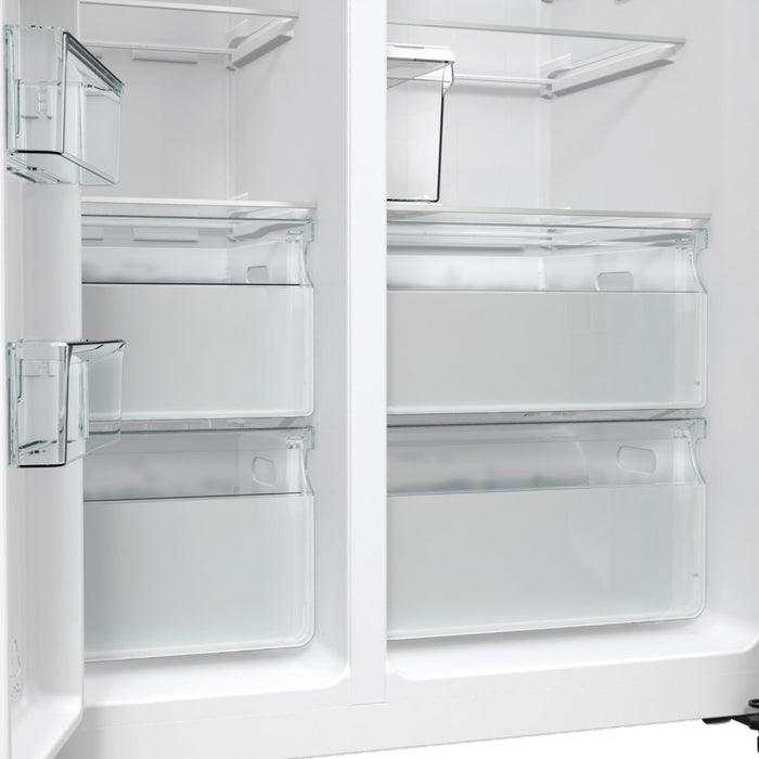 EAN 3838782837012 - Gorenje NRR9185ESXL nevera puerta lado a lado Independiente 566 L Gris imagen 12
