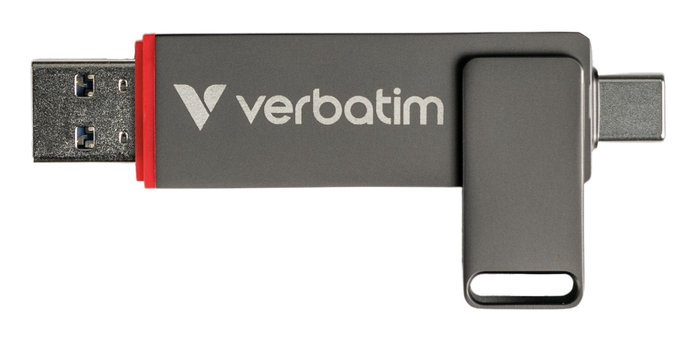 EAN 0023942320418 - Verbatim Dual QuickStick unidad flash USB 256 GB USB Type-A / USB Type-C 3.2 Gen 1 (3.1 Gen 1) Gris imagen 10