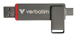 EAN 23942320401 - Verbatim Dual QuickStick unidad flash USB 128 GB USB Type-A / USB Type-C 3.2 Gen 1 (3.1 Gen 1) Gris imagen 10