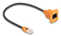 EAN 4043619908035 - DeLOCK 90803 cable de red Negro, Naranja 0,3 m Cat5e U/UTP (UTP) imagen 1