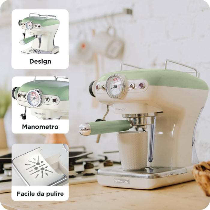 EAN 8003705113930 - Ariete 1389/14 Manual Máquina espresso 0,9 L imagen 3