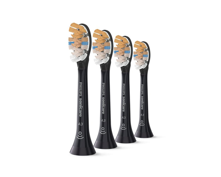 EAN 8720689037396 - Philips HX9094/88 cepillo de cabello 4 pieza(s) Negro imagen 1