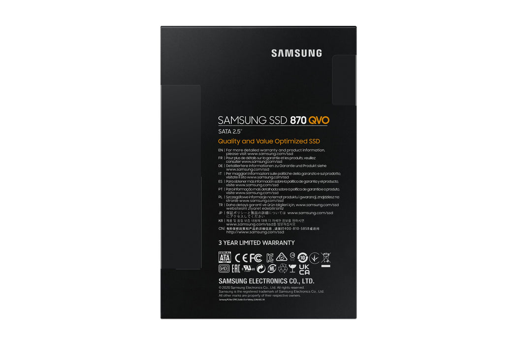 EAN 8806090396014 - Samsung MZ-77Q8T0 8 TB 2.5" SATA V-NAND MLC imagen 7