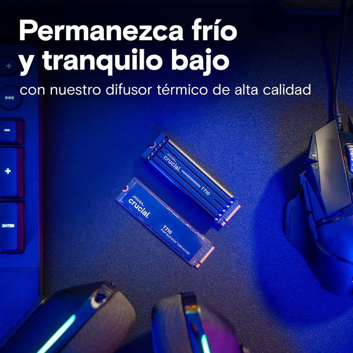 EAN 649528945549 - Crucial T710 2 TB M.2 PCI Express 5.0 NVMe imagen 4