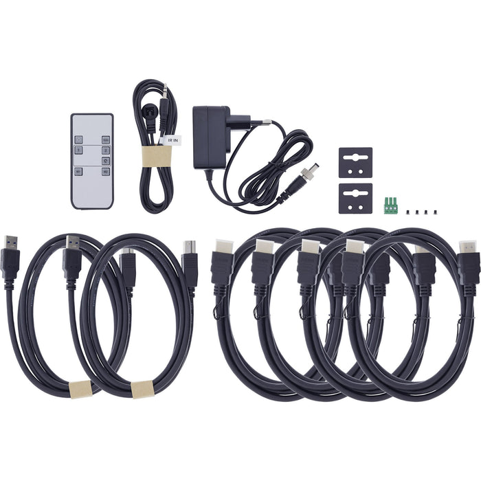 EAN 4043718344314 - InLine 57885H interruptor KVM Montaje en rack Negro imagen 6