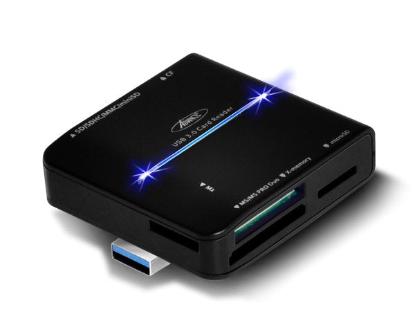 EAN 3700104421912 - ADVANCE CR-008U3 lector de tarjeta USB 3.2 Gen 1 (3.1 Gen 1) Negro imagen 1