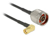 EAN 4043619895793 - DeLOCK 0.3m, N/RP-SMA cable coaxial RG-174 0,3 m Negro imagen 1