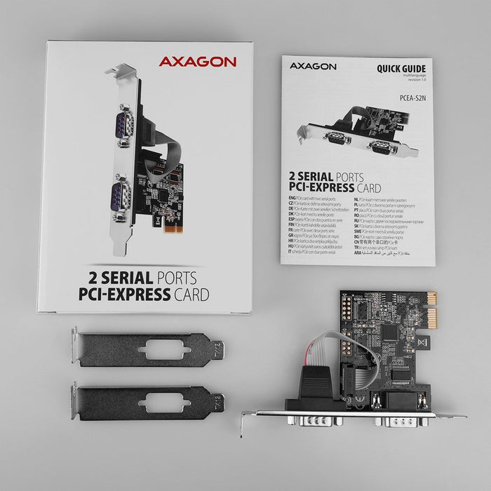 EAN 8595247905406 - Axagon PCEA-S2N tarjeta y adaptador de interfaz Interno RS-232 imagen 6