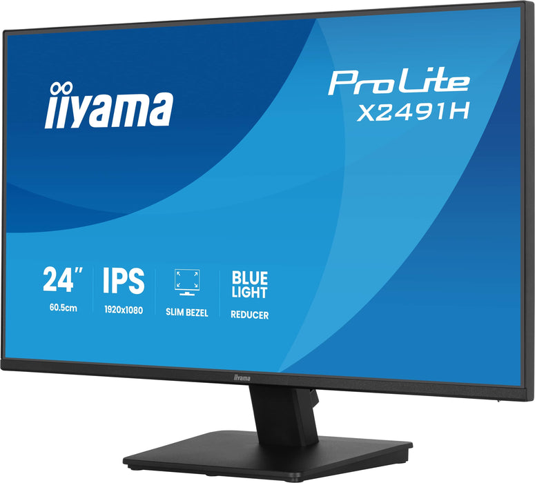 EAN 4948570127832 - iiyama ProLite X2491H-B1 pantalla para PC 60,5 cm (23.8") 1920 x 1080 Pixeles Full HD LCD Negro imagen 5