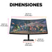 EAN 0197029618894 - OMEN by HP 34 inch WQHD 165Hz Curved Gaming Monitor - OMEN 34c pantalla para PC 86,4 cm (34") 3440 x 1440 imagen 10