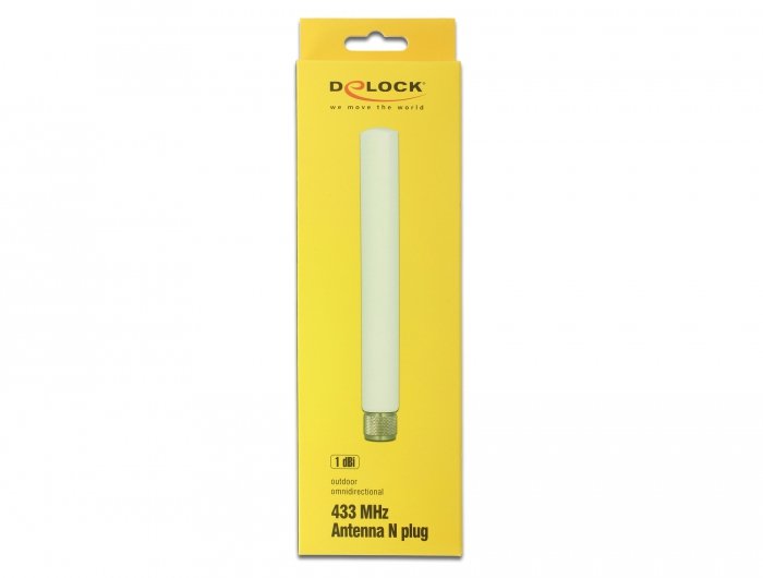 EAN 4043619896387 - DeLOCK 89638 antena para red Antena omnidireccional Clase N 1,45 dBi imagen 2