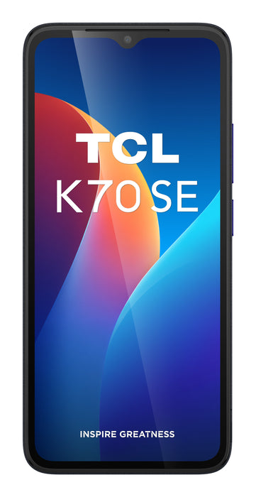 EAN 4894461955711 - TCL K70 SE 16,7 cm (6.56") SIM doble Android 16.0 4G USB Tipo C 4 GB 64 GB 3000 mAh Negro, Indigo imagen 1