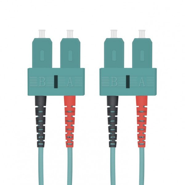 EAN 4005938552665 - Helos 255266 Cable de fibra óptica e InfiniBand 0,5 m SC Color aguamarina imagen 1