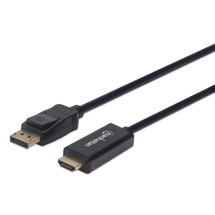 EAN 0766623153201 - Manhattan 153201 adaptador de cable de vídeo 1,8 m Negro imagen 1