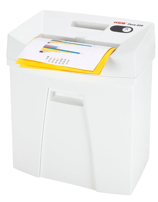 EAN 4026631053891 - HSM Pure 220 triturador de papel Corte en partículas 22,5 cm Blanco imagen 4