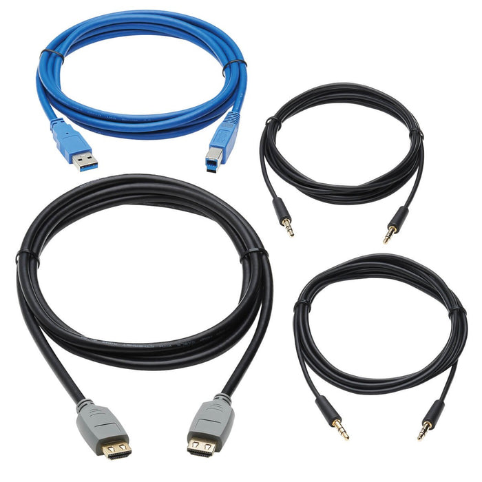 EAN 37332257048 - Tripp Lite P785-HKIT06 cable para video, teclado y ratón (kvm) Negro, Azul, Gris 1,8 m imagen 1