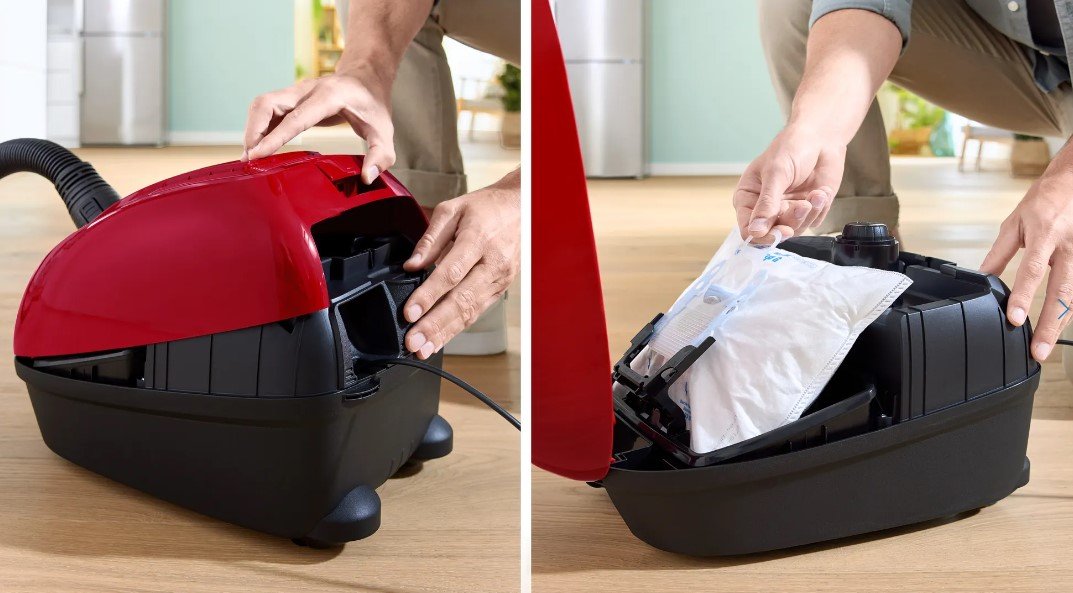 EAN 4242005364039 - Bosch Serie 4 BGD38RD1H aspiradora 4 L Aspiradora de tambor Secar 600 W Bolsa para el polvo imagen 9