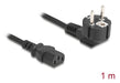 EAN 4043619812981 - DeLOCK 81298 cable de transmisión Negro 1 m Enchufe tipo E+F IEC C13 imagen 2