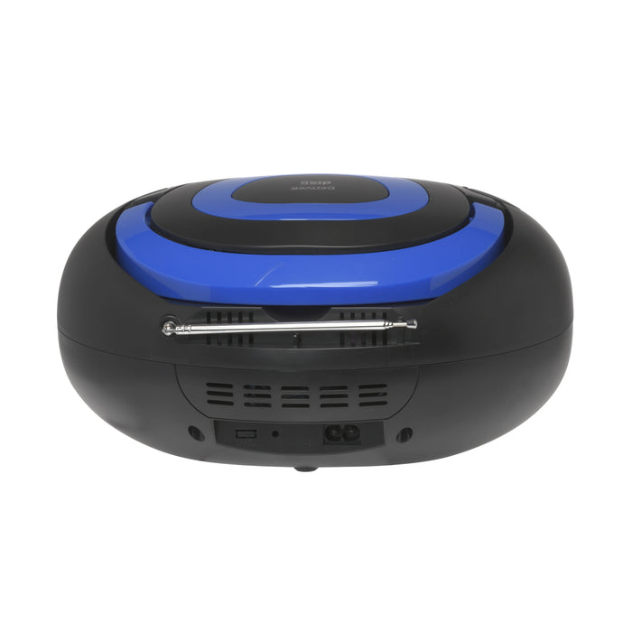 EAN 5706751040702 - Denver TCL-212BT BLUE Reproductor de CD portátil Negro, Azul imagen 6