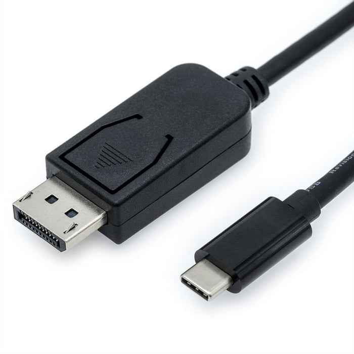 EAN 7611990158409 - VALUE 11.99.5846 adaptador de cable de vídeo 2 m DisplayPort USB Tipo C Negro imagen 1