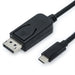 EAN 7611990158409 - VALUE 11.99.5846 adaptador de cable de vídeo 2 m DisplayPort USB Tipo C Negro imagen 1