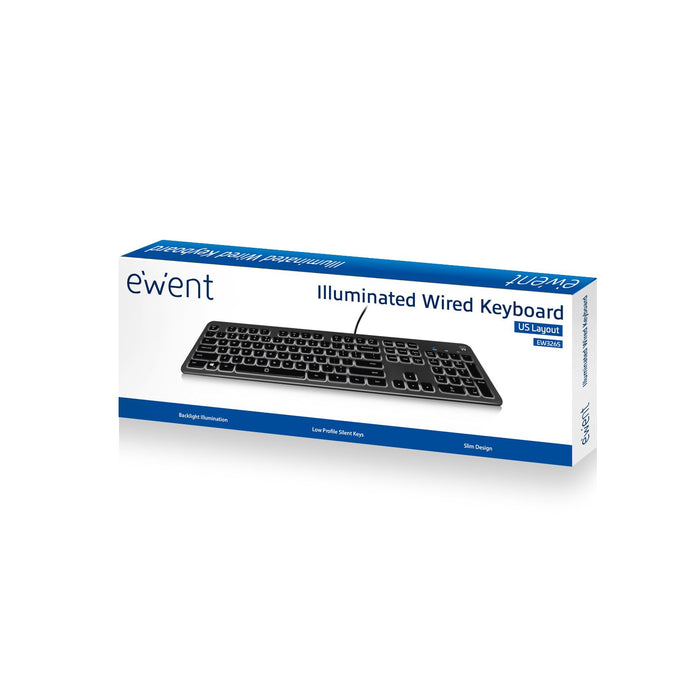 EAN 8052101430172 - Ewent EW3269 teclado Universal USB QWERTY Español Negro imagen 2