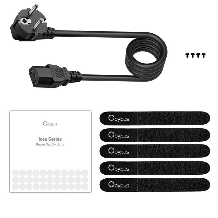 EAN 6977414880679 - Ocypus Iota P1000 unidad de fuente de alimentación 1000 W 24-pin ATX ATX Negro imagen 8