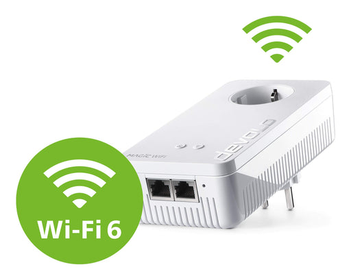 EAN 4250059671843 - Devolo Magic 2 WiFi 6 next 3000 Mbit/s Ethernet Blanco 1 pieza(s) imagen 1