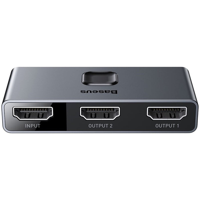 EAN 6953156219700 - Baseus Matrix HDMI 4K HD Splitter Divisor de señal para cable coaxial Gris imagen 2