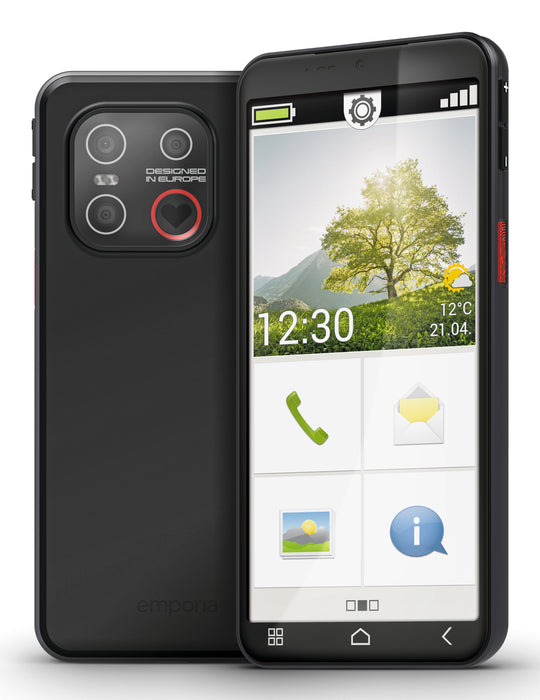 EAN 9005613169039 - Emporia emporiaSMART.ME7 13,8 cm (5.45") SIM única Android 15 4G USB Tipo C 6 GB 128 GB 3500 mAh Negro imagen 15