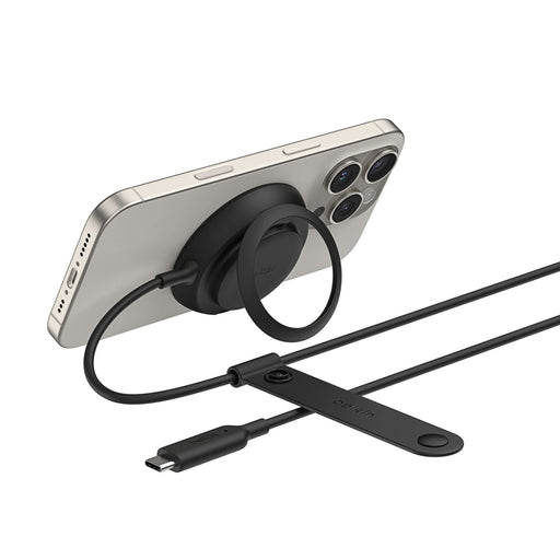 EAN 745883922383 - Belkin WIA014HQBK cargador de dispositivo móvil Auriculares, Smartphone Negro USB Cargador inalámbrico Car imagen 1