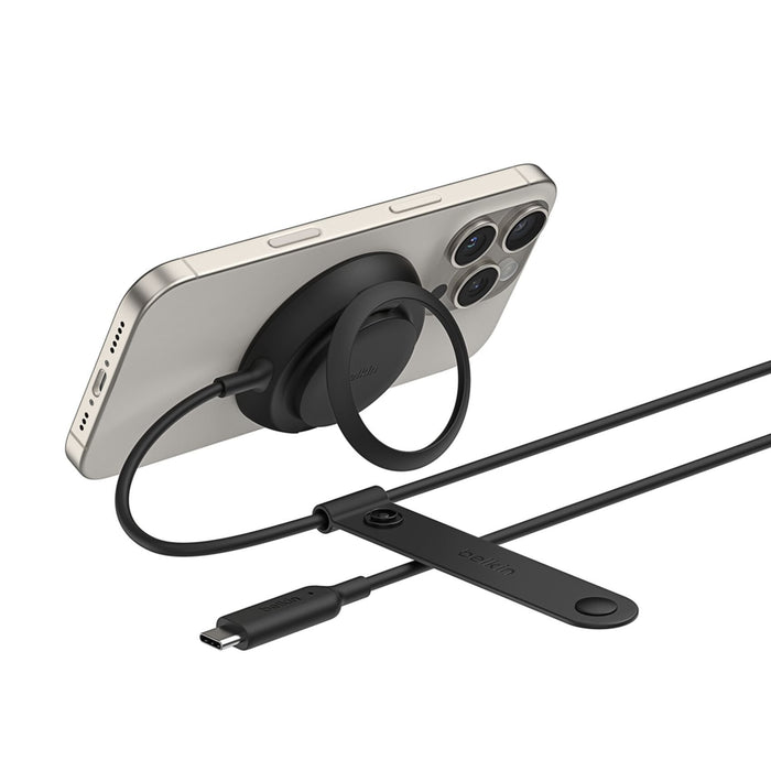 EAN 745883922383 - Belkin WIA014HQBK cargador de dispositivo móvil Auriculares, Smartphone Negro USB Cargador inalámbrico Car imagen 1