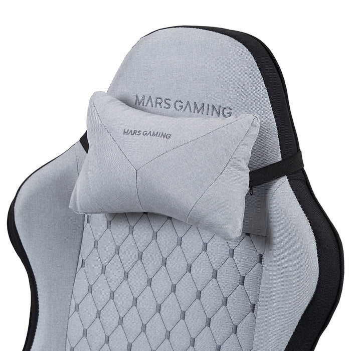 EAN 8435693112945 - Mars Gaming MGCXFSB silla para videojuegos Silla para videojuegos de PC Asiento acolchado Negro, Gris imagen 7