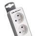 EAN 5901878502885 - Qoltec 50288 base múltiple 1,8 m 4 salidas AC Interior Blanco imagen 5