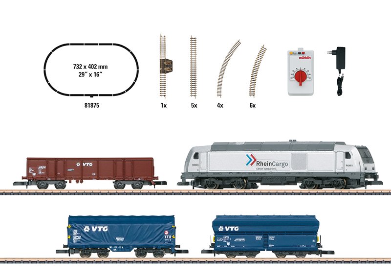 EAN 4001883818757 - Märklin 81875 modelo a escala Maqueta de tren y ferrocarril Kit de montaje Z (1:220) imagen 1