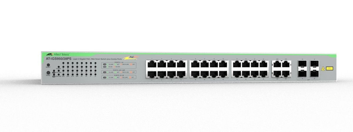 EAN 767035239569 - Allied Telesis iGS950/28PS Gestionado L2 Gigabit Ethernet (10/100/1000) Energía sobre Ethernet (PoE) Monta imagen 30