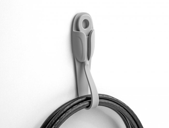 EAN 4043619184279 - DeLOCK 18427 organizador de cables Pared Soporte para cables Negro, Gris, Blanco 3 pieza(s) imagen 2