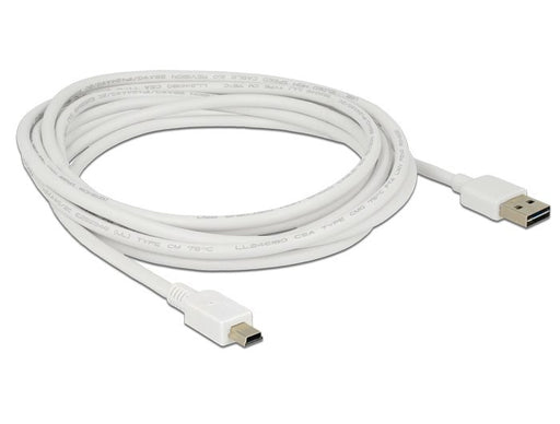EAN 4043619851614 - DeLOCK 3m, USB2.0-A/USB2.0 Mini-B cable USB USB A Mini-USB B 0,48 Gbit/s Blanco imagen 2
